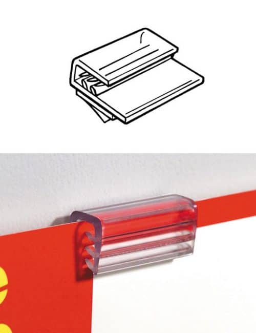 קיפוד לשילוט PVC